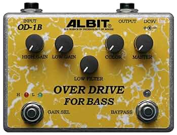 ALBIT OD-1B ベース用オーバードライブ Amazon | ALBIT ベース用オーバードライブ OD-1B